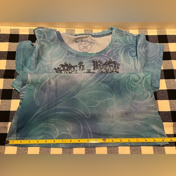 WOMEN’S HARD ROCK COUTURE SAN ANTONIO T-SHIRT. - Picture 9 of 10